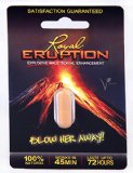 Royal Eruption All Natural Vegan Male Sexual Performance Enhancer Pill 3 Pack