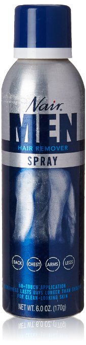 Nair Men's Hair Removal Spray, 6.0 Oz