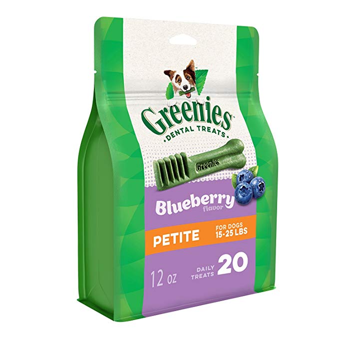 GREENIES Blueberry Dental Dog Treats,