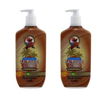 2 Pack Tan Extender Moisture Lock with Bronzer