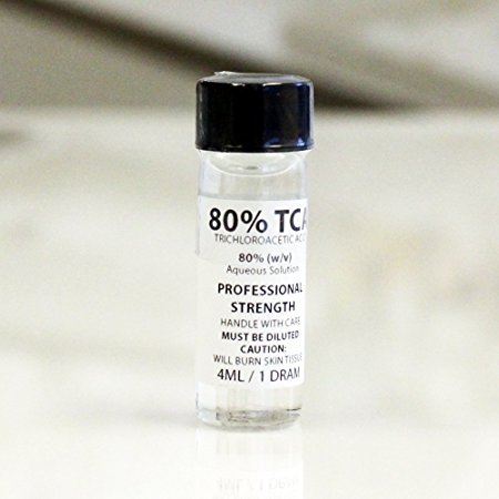 Trichloroacetic Acid Solution TCA 80% Concentrated Chemical Skin Peel (4 ml)