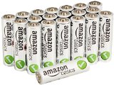AmazonBasics AA Performance Alkaline Batteries 20-Pack