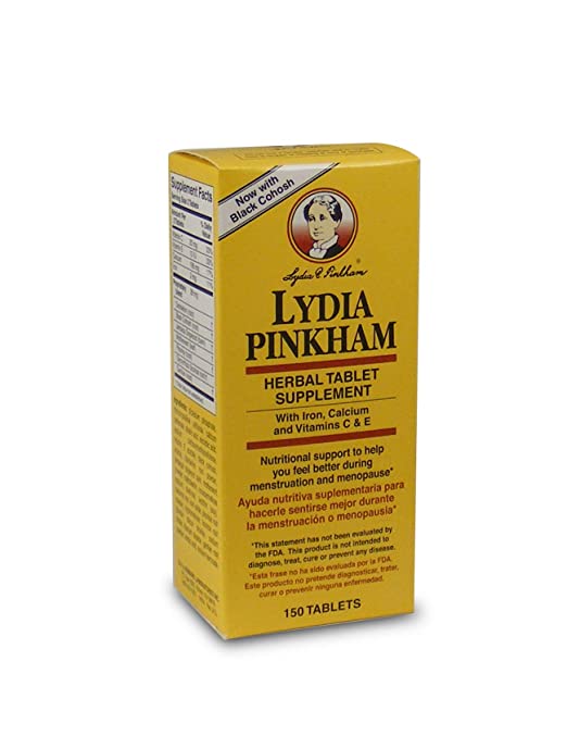 Lydia Pinkham Menopause Tablets, 150 Count