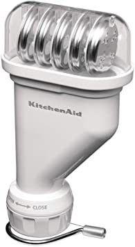 KitchenAid KPEXTA Stand-Mixer Pasta-Extruder Attachment With 6 Plates and Housing