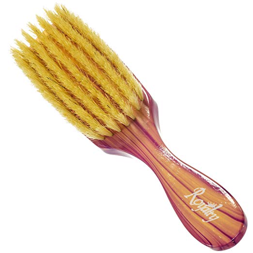 Royalty By Brush King Wave Brush #703- Medium Soft Brush - From The Maker Of Torino Pro 360 Wave Brushes