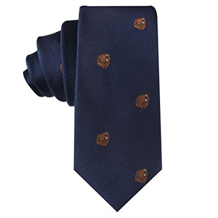 Animal Ties | Woven Skinny Neckties | Gift for Men | Work Ties for Him | Birthday Gift for Guys
