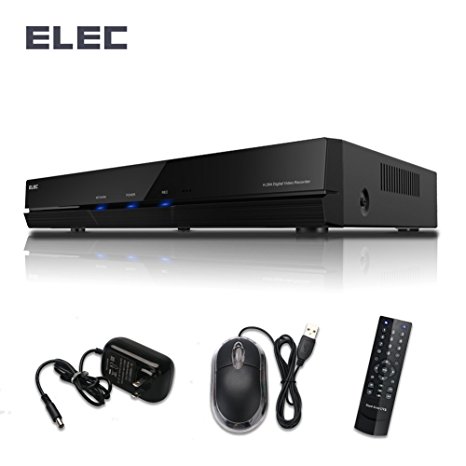 ELEC 4CH Channel Digital Video Recorder 960H HDMI Security Surveillance DVR Record System For Security CCTV Camera, NO Hard Disk …