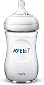 Philips Avent SCF033 / 17 - 260 ml natural baby bottle, Transparent