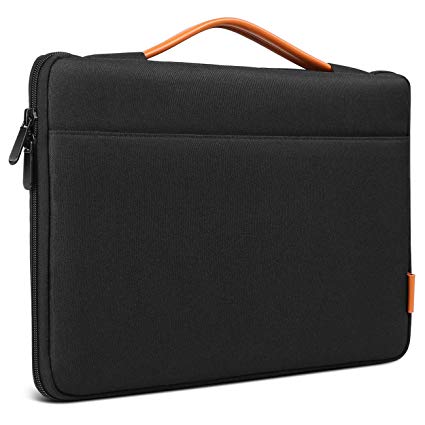 Inateck 14-14.1 Inch Laptop Sleeve Protective Bag Ultrabook Netbook Carrying Case Compatible 14 ThinkPad, 15'' MacBook Pro 2016-2018, Dell Inspiron, HP Chromebook 14, ASUS and More, Black