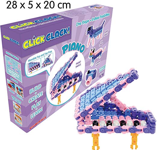 CLICK CLACK! Building Bricks Building Blocks 200PCS Girl Mix 5 in 1 Educational Construction Stacking Toys Sets
