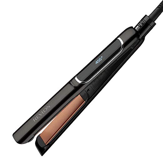 Revlon Salon Straightener Copper   Ceramic Flat Iron, 1"