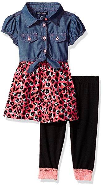 Limited Too Girls' Fashion Top and Legging Set (More Available Styles)