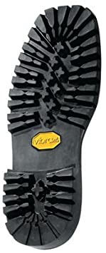 Vibram # 132 Montagna Block Unit Sole Black Color Size 12 - Shoe Repair - 1 Pair