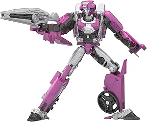 Transformers Toys Studio Series Deluxe Class One Elita-1, 4.5-inch Converting Action Figure, Robot Toys for Ages 8