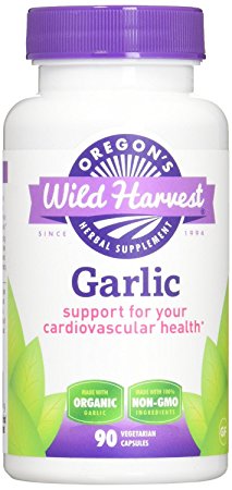 Oregon's Wild Harvest Garlic Organic 90 ct (Pack of 3)