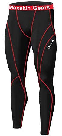 JustOneStyle New Men Skin Tights Compression Base Under Layer Sports Running Long Pants
