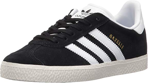 adidas  Boys' Gazelle C Sneaker, Collegiate Navy/White/White, 2 M US Little Kid