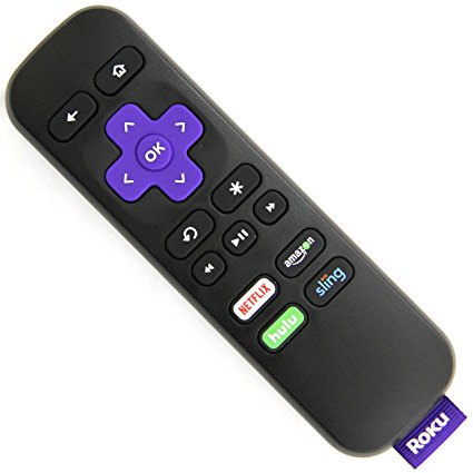 Genuine Roku Standard Remote with Channel Shortcut Buttons [Works with All Roku Models Except the Roku Streaming Stick versions]