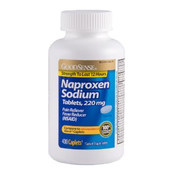 GoodSense All Day Pain Relief Naproxen Sodium Caplets 220 mg 400 Count