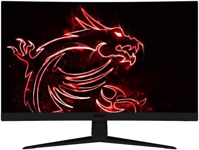 MSI Optix G27C5 27" Full HD 1920 x 1080 1ms (MPRT) 165Hz 2xHDMI DisplayPort AMD FreeSync Anti-Glare Backlit LED Curved Gaming Monitor