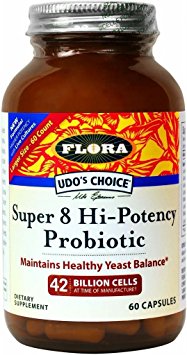Udo's Choice - Super 8 Probiotic Capsules - 60 count