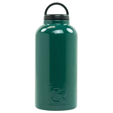 RTIC 269 Double Wall Vacuum Insulated Bottle, 64 oz, Green