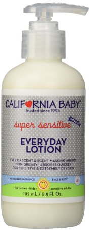 California Baby Everyday Lotion No Fragrance 65 Ounce