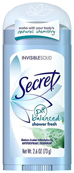 Secret Invisible Solid Antiperspirant Deodorant - Shower Fresh 75 ml
