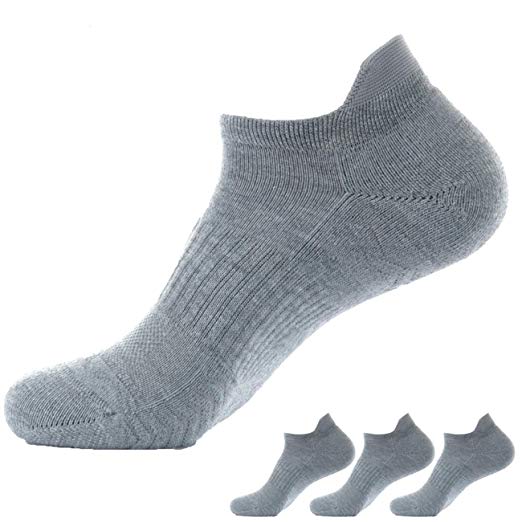 SOLAX Women's Coolmax Performance Athletic Running Hiking moisture wicking Socks low cut Quarter Sports Sock 3 Pairs