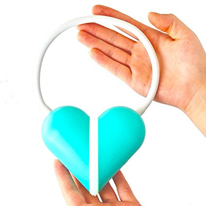 Heart Light Deluxe LED Book Light for Hands Free Reading has 3 Lighting Modes, is Flexible, Rechargeable, and Adorable! Keeps the Story Going All Night! Includes USB Cord   Bonus Gift Bag (Green)