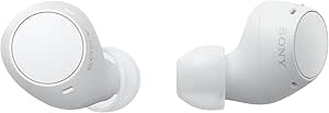 Sony WF-C510 Truly Wireless in-Ear Bluetooth Earbud Headphones with up to 22-Hour Battery, Multipoint-Connection, Mic and IPX4 Water Resistance, White- New