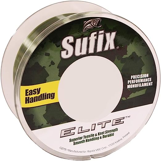 Sufix Elite 4 lb Fishing Line (330 YD Spool)
