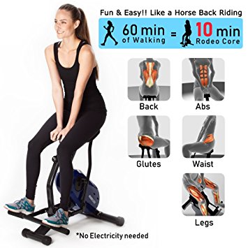 U.S. Jaclean Rodeo Core Exerciser Abs Back Glutes Legs work out