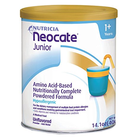 Neocate Junior, Unflavored, 14.1 Oz / 400 G (1 Can), 14.1 Count