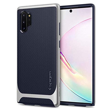 Spigen Neo Hybrid Designed for Samsung Galaxy Note 10 Plus Case/Galaxy Note 10 Plus 5G Case (2019) - Arctic Silver