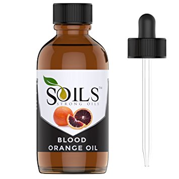 STRONG OILS 100% PURE COLD PRESSED BLOOD ORANGE OIL 4 OZ (118 ML) ESSENTIAL OIL