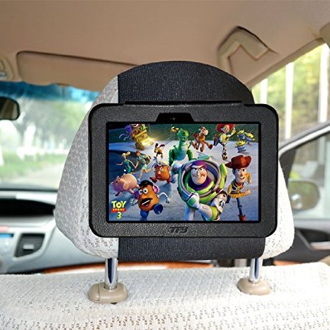 TFY Car Headrest Mount Holder for Kindle Fire HD 7 Previous Generation Fast-Attach Fast-Release Edition Black Only Fits Kindle Fire HD 7 Previous Generation