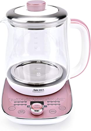 Aroma Professional AWK-701 Nutri Kettle 1.5L Pink