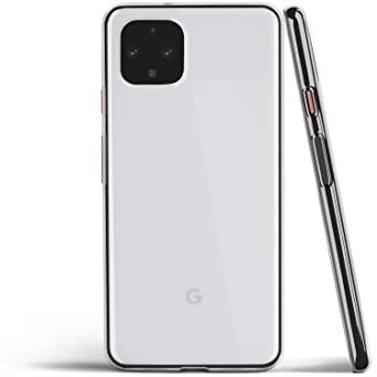 Clear Pixel 4 Case, Thin Soft Cover Slim Flexible TPU - for Google Pixel 4 (2019) - totallee (Transparent)