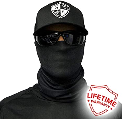 S A - 1 UV Face Shield - Multipurpose Neck Gaiter, Balaclava, Elastic Face Mask for Men and Women