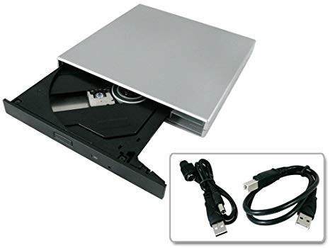 EXTERNAL USB SLIM 2.0 PORTABLE 24X CD-ROM DRIVE FDD2U