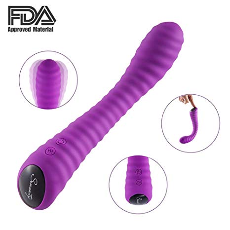 Waterproof Handheld Massager with 9 Strong Vibration,SENSATY Rechargeable Handheld Cordless Massager Stick for Muscle Aches and Sports Recovery(Local delivery)