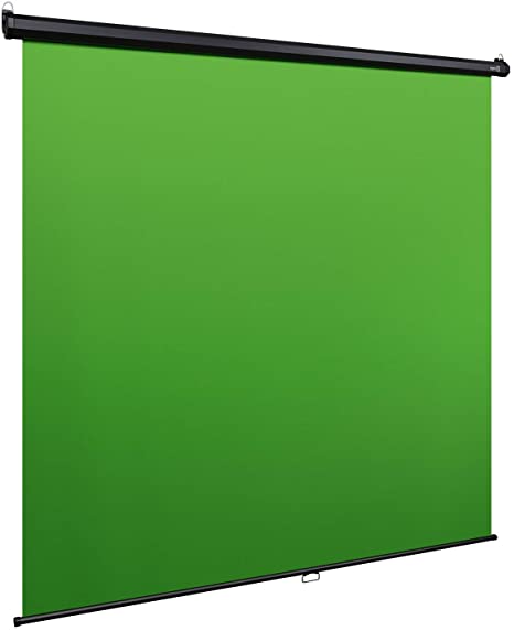 Elgato Green Screen MT - Mountable Chroma Key Panel for Background Removal, Wrinkle-Resistant Chroma-Green Fabric