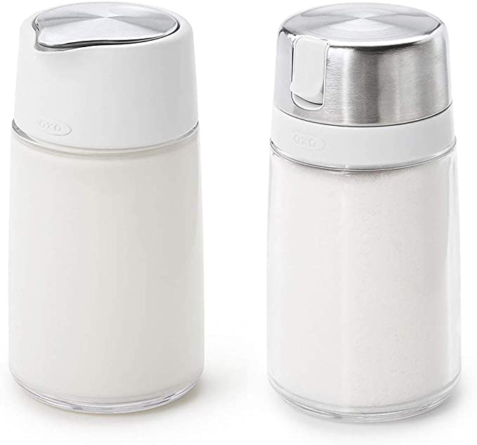 OXO Good Grips Plastic Creamer and Sugar Dispenser Set