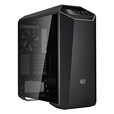 Cooler Master MasterCase MC500M Mid-Tower ATX Case w/Freeform Modular, Type-C I/O Panel, Tempered Glass Side Panel, RGB Panel Plate & Cable Management Cover