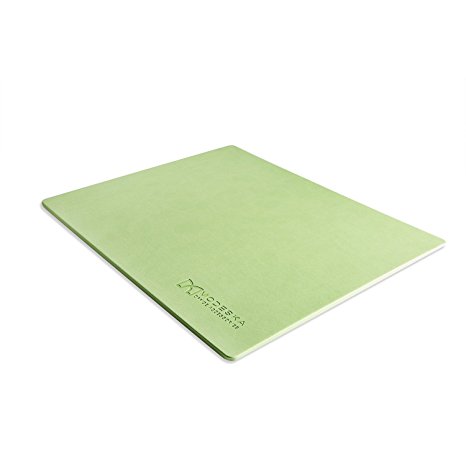 TOP RATED - Modeska 10.3"x8.3" Leather Mouse Pad - Gaming and Executive Mousepad - Light Green