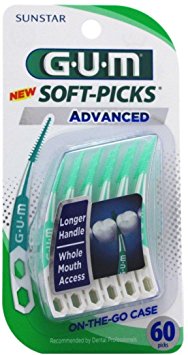 GUM Soft-Picks Advanced 60 ea (Pack of 2)