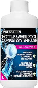 1L of Pro-Kleen Hot Tub & Whirlpool Complete System Flush Cleaner