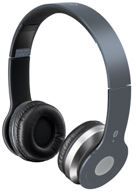 iLive iAHB16G On-Ear Wireless Headphones, Grey