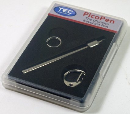 Picopen - Mini-ballpoint Pen with Magnetized Keychain Holder - Pico PEN